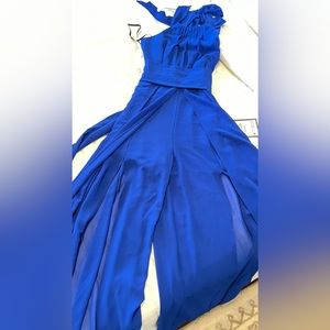 Vince Camuto blue jumpsuit